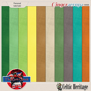 Celtic Heritage Solid Papers By The Brit Chick