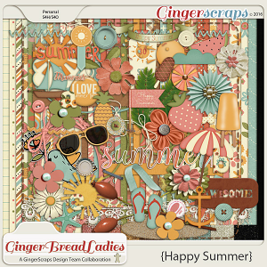GingerBread Ladies Collab: Happy Summer