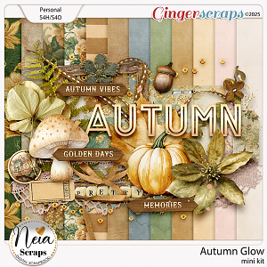 Autumn Glow - Mini Kit - by Neia Scraps