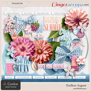 Endless August Embellishments by J. Conlon and Sons
