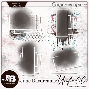 June Daydreams: Unfold Masks & Frames by JB Studio