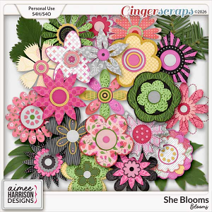 She Blooms Blooms by Aimee Harrison