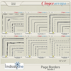 Page Borders Bundle 3 by Lindsay Jane