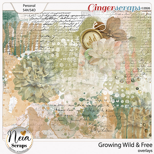 Growing Wild & Free - Overlays - by Neia Scraps