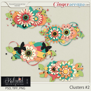 Clusters Layered Templates Pack No 2