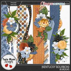 Kentucky Bourbon - BORDERS by Twin Mom Scraps