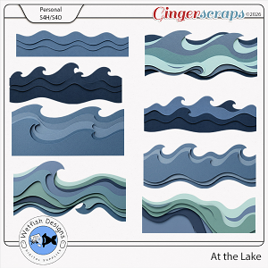 At the Lake Edges by Wetfish Designs
