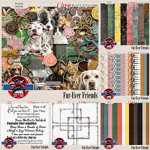 Fur-Ever Friends Bundle By The Brit Chick Fur-Ever Friends Bundle By The Brit Chick