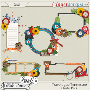Travelogue Tennessee - Cluster Pack