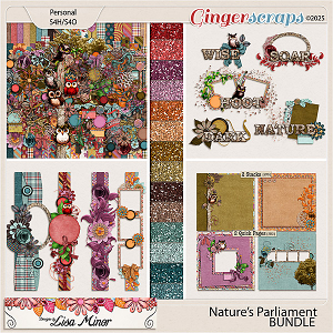 Nature's Parliament BUNDLE from Designs by Lisa Minor