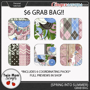 Spring Into Summer - GRAB BAG by Twin Mom Scraps