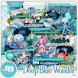 Deep Blue Wonder Kit by JB Studio