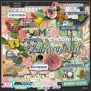 Memory Keeper Kit by JB Studio and Heartstring Scrap Art