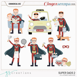 Superdads2 Layered Templates (CU) by GS Creations