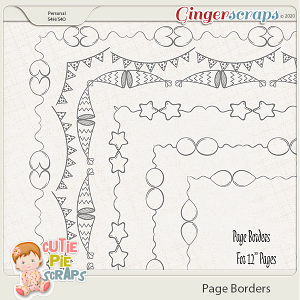 Page Borders 29 By Cutie Pie Scraps