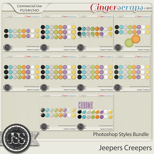 Jeepers Creepers CU Photoshop Styles Bundle