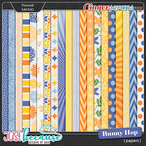 Bunny Hop Papers by JB Studio