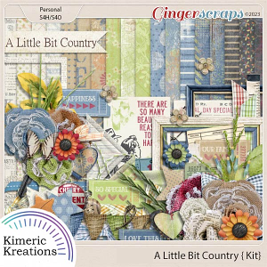 A Little Bit Country Kit Kimeric Kreations   
