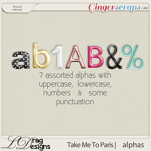 Take Me To Paris: Alphas by LDragDesigns