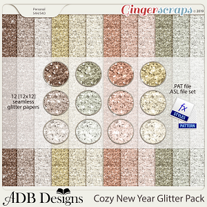 Cozy New Year Glitter Pack by ADB Designs