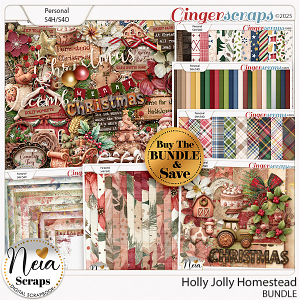 Holly Jolly Homestead - Bundle - by Neia Scraps