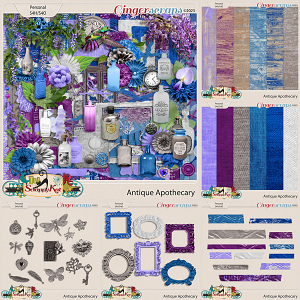 Antique Apothecary Bundle by The Scrappy Kat