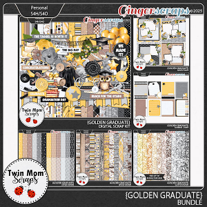 Golden Graduate - BUNDLE by Twin Mom Scraps