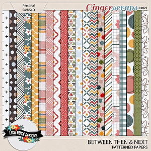 Between Then & Next - Papers by Lisa Rosa Designs