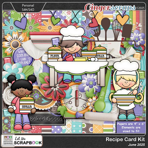 2025-06 Recipe Card Kit by Let Me Scrapbook