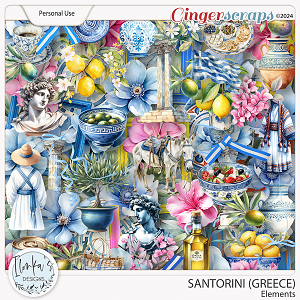 Santorini Elements by Ilonka's Designs 