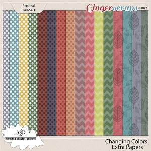 Changing Colors Extra Papers- By Adrienne Skelton Designs 