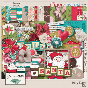 Jolly Days Kit by ScrapChat Designs