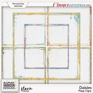 Daisies Messy Edges by Aimee Harrison Daisies Messy Edges by Aimee Harrison