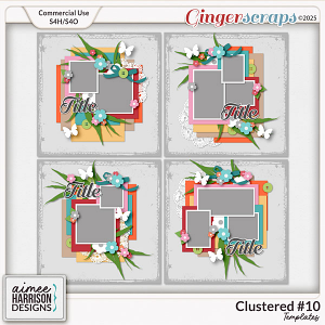 Clustered #10 Templates by Aimee Harrison