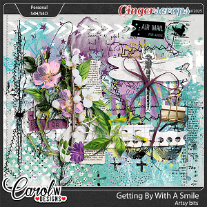 Getting By With A Smile-Artsy bits