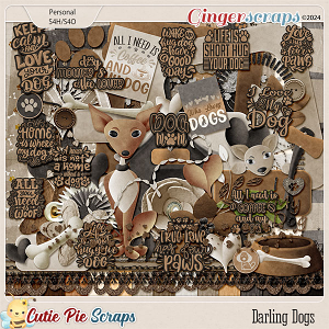 Darling Dogs Page Kit