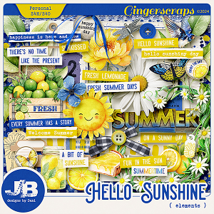 Hello Sunshine Elements by JB Studio