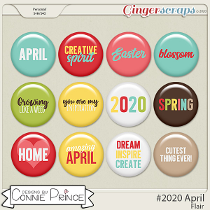 #2020 April - Flair Pack by Connie Prince