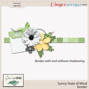 Sunny State of Mind Border by ScrapChat Designs