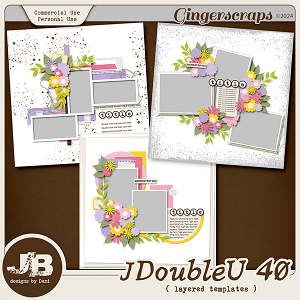 {CU} JDoubleU 40 Templates by JB Studio