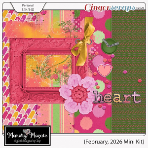 February 2026 Mini Kit by Memory Mosaic