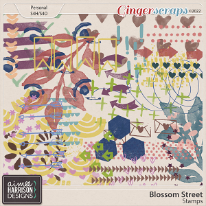 Blossom Street Stamps by Aimee Harrison
