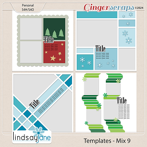 Templates - Mix 9 by Lindsay Jane