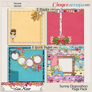Sunny Disposition Page Pack from Designs by Lisa Minor