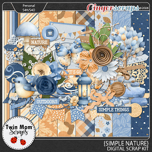 Simple Nature - KIT by Twin Mom Scraps