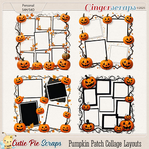 Pumpkin Patch Collage Layouts Frames 01