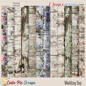 Wedding Day Wood Papers