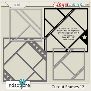 Cutout Frames 12 by Lindsay Jane