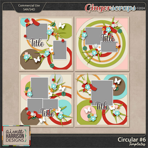 Circular #6 Templates by Aimee Harrison