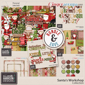 Santa's Workshop Collection by Aimee Harrison